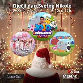 Dječji dan Svetog Nikole u Avenue Mallu